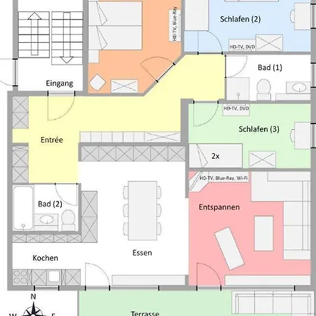 아파트 Haus Erika A 아로사